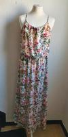 Maxikleid Trägerkleid Sommerkleid Kleid Gr. 40 beige Blumen Düsseldorf - Hassels Vorschau