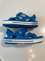 Crocs Kinder Sandalen blau in Größe 24/25 Nordrhein-Westfalen - Hamminkeln Vorschau