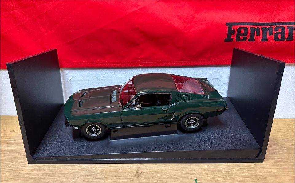 AUTOart BULLITT McQueen Ford Mustang GT-390 Modellauto 1:18 in Nürnberg (Mittelfr)