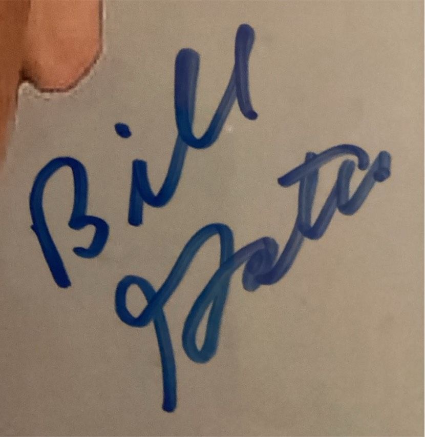 Bill Gates - Original Autogramm - Berlin 2018 gesammelt in Kamp-Lintfort