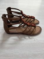 Römersandalen Sandalen in braun Gr. 40 neu! Niedersachsen - Vechelde Vorschau
