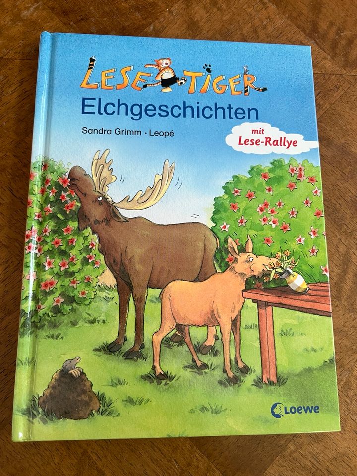 Lesetiger Elchgeschichten Buch ab 6 Jahre Kinder Rallye in Neuler