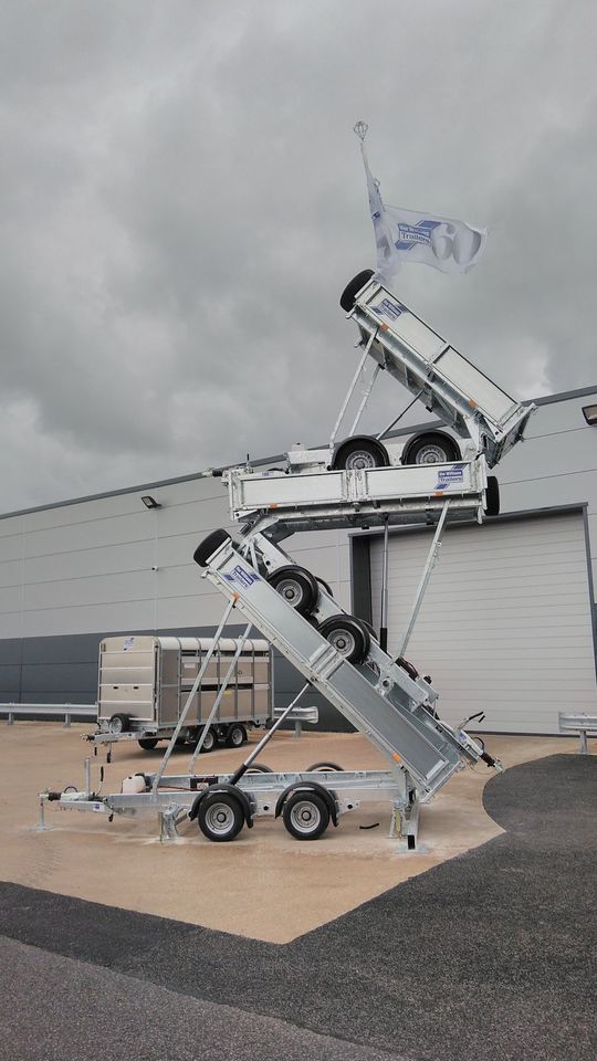 Ifor Williams TT 2515 STAHL Blattfedern PROFI KIPPER 2,46x1,49x0,35m ELEKTRO-/Handpumpe VORRAT in Wittlich