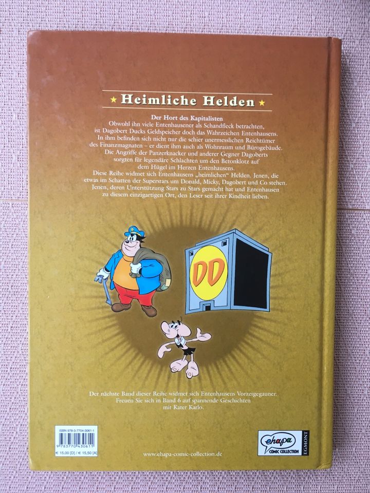 Hc: Heimliche Helden: Onkel Dagobert Geldspeicher / 1. Auflage in Mülheim (Ruhr)