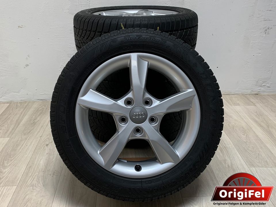 Original Audi A3 8V 205/55 R16 Zoll Winterreifen Alufelgen Felgen in Burgwedel