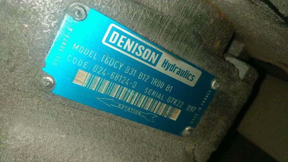 Denison Hydraulikpumpe T6DCY in Rehna