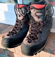 Meindl Top Trail mid GTX grau/rot - Multifunktionsschuhe Niedersachsen - Bad Bentheim Vorschau