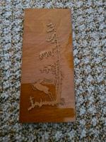Wandbild Holz DDR mit Laubsägeappliktion Berlin - Lichterfelde Vorschau