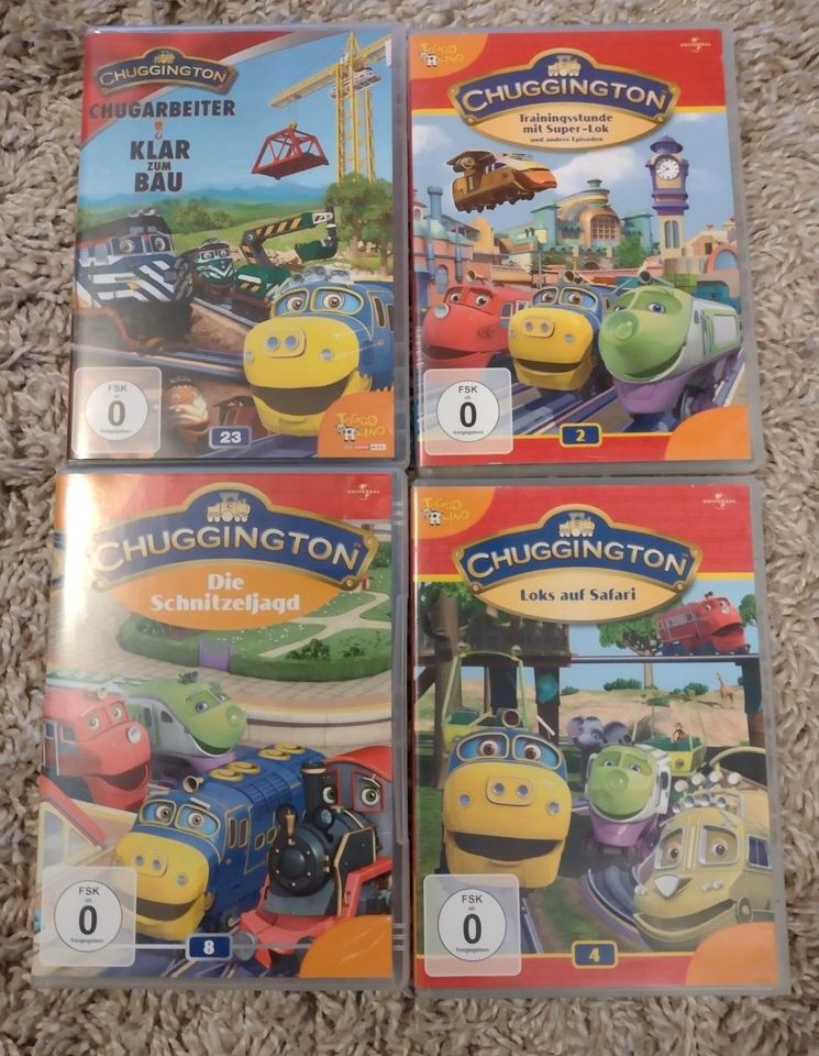 Kinder DVDs Yakari Chuggington Jake Dschungelbuch Mike ua. in Tauscha