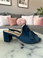 Karl Lagerfeld Holly Pumps 6.5 36 37 Blau Schuhe Blogger Style Schleswig-Holstein - Lübeck Vorschau