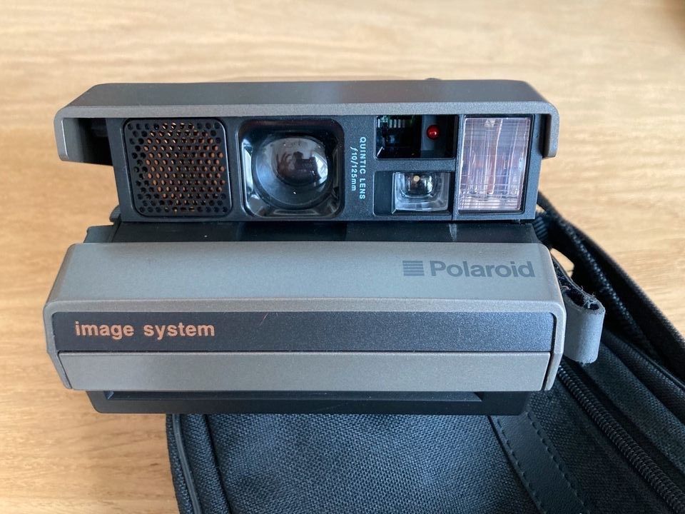 Polaroid Image System Sofortbildkamera + Polaraid Tasche in Centrum