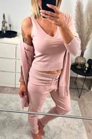 Freizeitanzug Jogginganzug rosa schwarz 3-teilig XS S M Bayern - Leinburg Vorschau