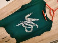 basic T-shirt mit print Nordrhein-Westfalen - Marl Vorschau
