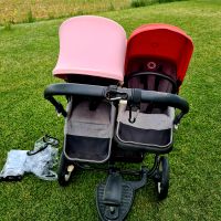 Bugaboo donkey 2 inkl. Mifahrboard Kinderwagen Zwillingswagen Bayern - Lamerdingen Vorschau