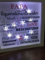 Led Bilderrahmen Leuchtrahmen Geburt Taufe Hochzeit Geburtstag Bayern - Stein Vorschau