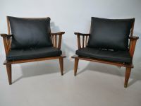 Leder Lounge Sessel Teak 60er Jahre Midcentury Vintage Armchair S Rheinland-Pfalz - Mainz Vorschau