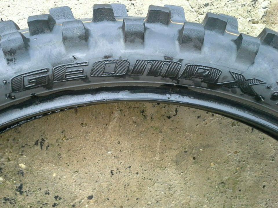 Verkaufe 1-DUNLOP-GEOMAX-mx 3 SF-Motorradreifen-80 / 100-21-51M in Nördlingen