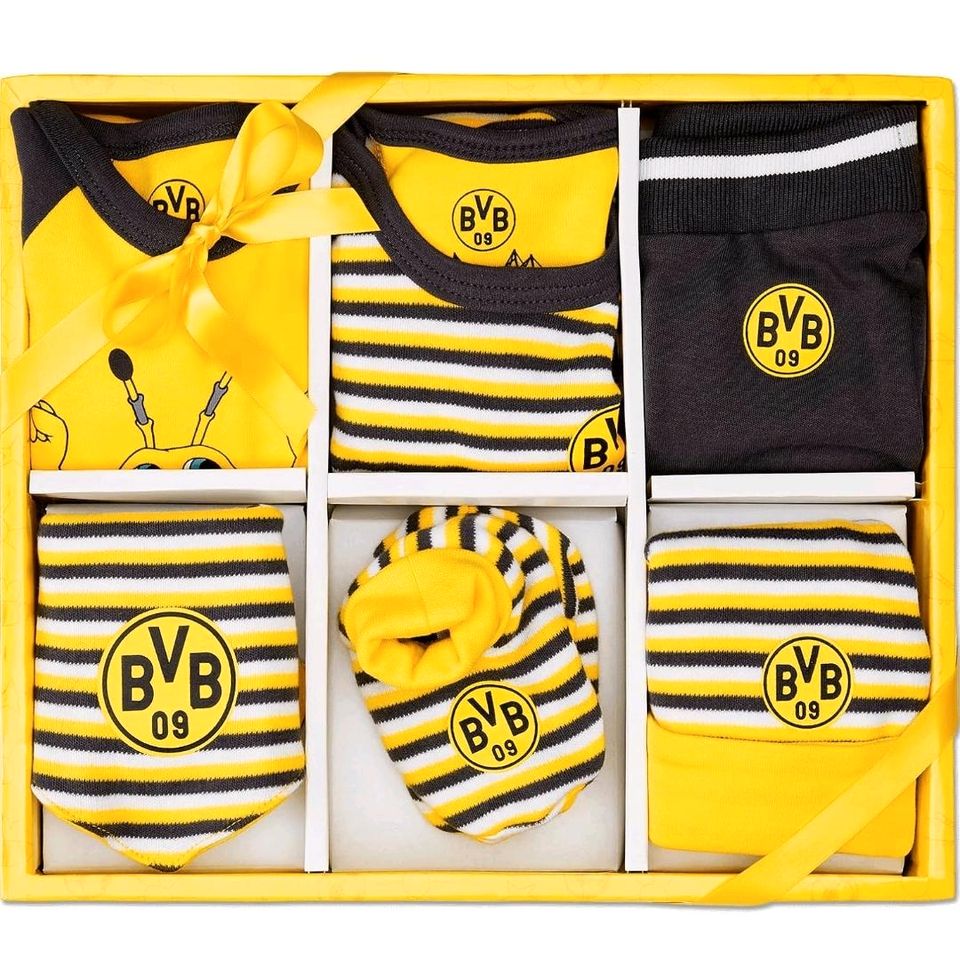 Borussia Dortmund Unisex Baby Geschenkebox BVB in Geldersheim