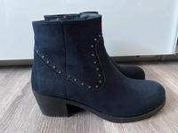 Stiefeletten, blau/schwarz mit Steinchen, Größe 37 Niedersachsen - Bad Sachsa Vorschau