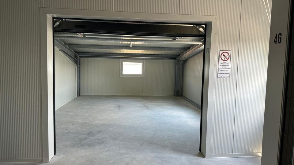 GROßES LAGER STORAGE RAUM GARAGE NEUBAU 31 QM – TOP LAGE in Königsbrunn