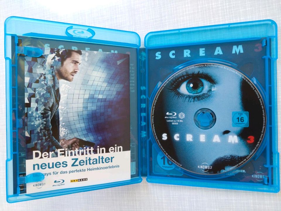 Blu-ray "Scream 3" FSK 16 in Hamburg