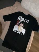 Bershka Cooles Longshirt Minikleid black mit Motiv Gr S Leipzig - Kleinzschocher Vorschau