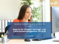 Experte für Einkauf, Vertrags- und Lieferantenmanagement (m/w/d) Nordrhein-Westfalen - Overath Vorschau