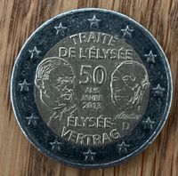 2 Euro Münze 50 Jahre Élysée Vertrag Nordrhein-Westfalen - Dinslaken Vorschau