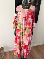 KLEID MAXI FLOWER BAUMWOLLE SOMMER TRAUM JANISA ONE SIZE 36-42 Baden-Württemberg - Stutensee Vorschau