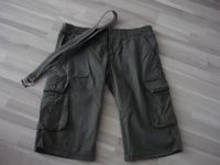 Tom Tailor Bermuda Shorts Herren, Gr. 33 oliv mit Gürtel Berlin - Lichtenberg Vorschau