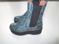 PARIS TEXAS Combat Stiefel Chelsea-Boots Leder snake NEU Gr. 39,5 Berlin - Dahlem Vorschau