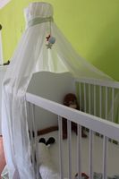 Himmelstange, Himmel + Nestchen für Babybett, Sterntaler+Pinolino Hessen - Bad Vilbel Vorschau