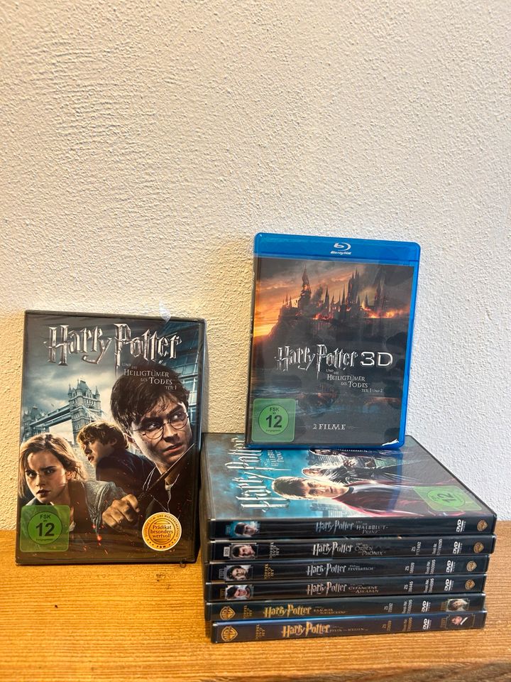 Harry Potter dvd Sammlung in Ellingen