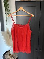 Spitzentop rostrot | Vila | M | wie neu | Hessen - Dietzenbach Vorschau