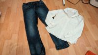 Schickes Jeans C&A mit H&M Hemd Größe 134 Nordrhein-Westfalen - Heinsberg Vorschau