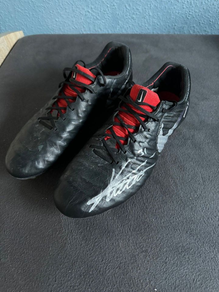 Robin Knoche Matchworn Fußballschuhe | Union Berlin/VfL Wolfsburg in Essen