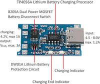 USB Type-C Charging Board 1A 18650 Battery Berlin - Mitte Vorschau