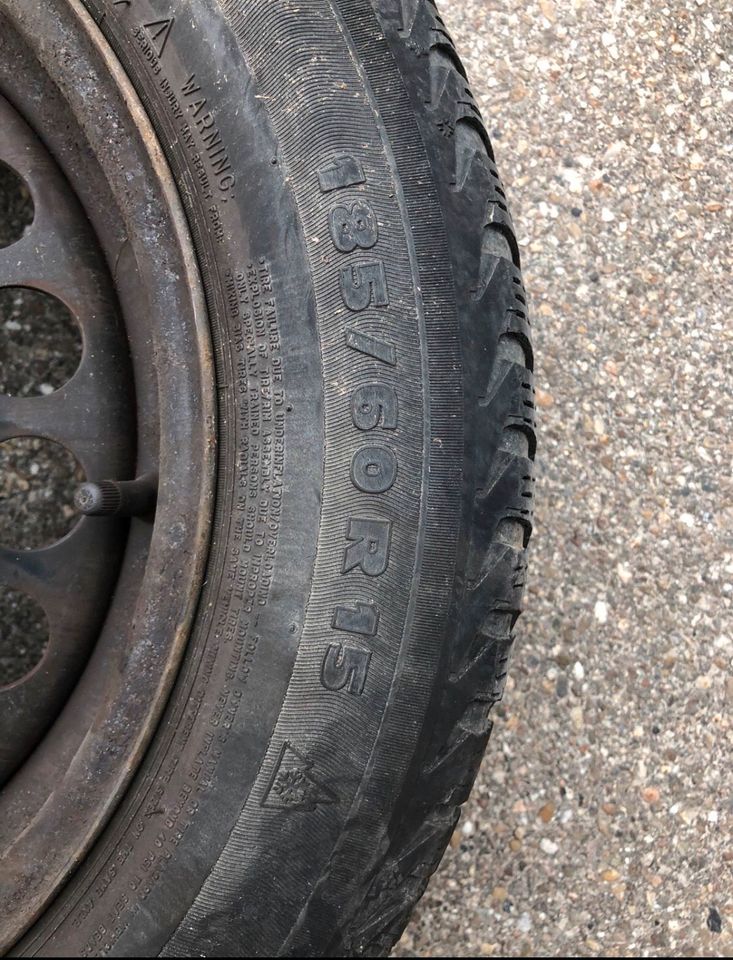 Winterreifen 185/60 R15 auf Audi/VW/Skoda/Seat Felgen in Ludwigsburg