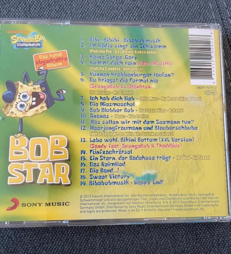 Spongebob CD Set in Langgöns