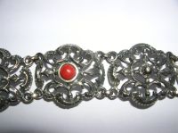 schönes altes Silberarmband, 7 Glieder,von  ca 1930, 835Silber Bayern - Hindelang Vorschau