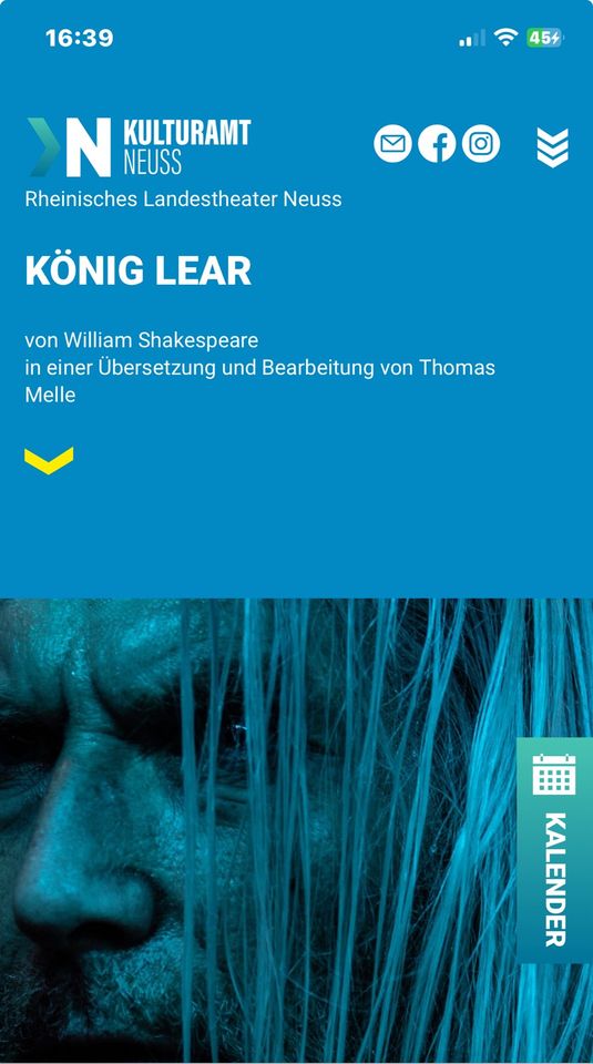 König Lear - Shakespeare Festival Neuss - 25.05.24 in Bergisch Gladbach