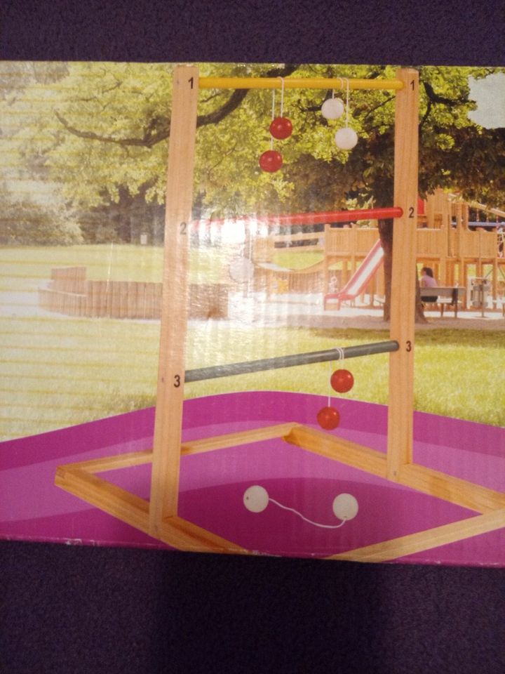 Neu OVP Eichhorn Outdoor Leiter- Golf Holz Spielzeug Geschenkidee in Marsberg