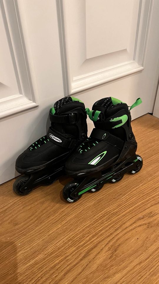 Inline-skates Inlineskates 29 - 33 Rollschuhe schwarz HY Sports in Großhansdorf