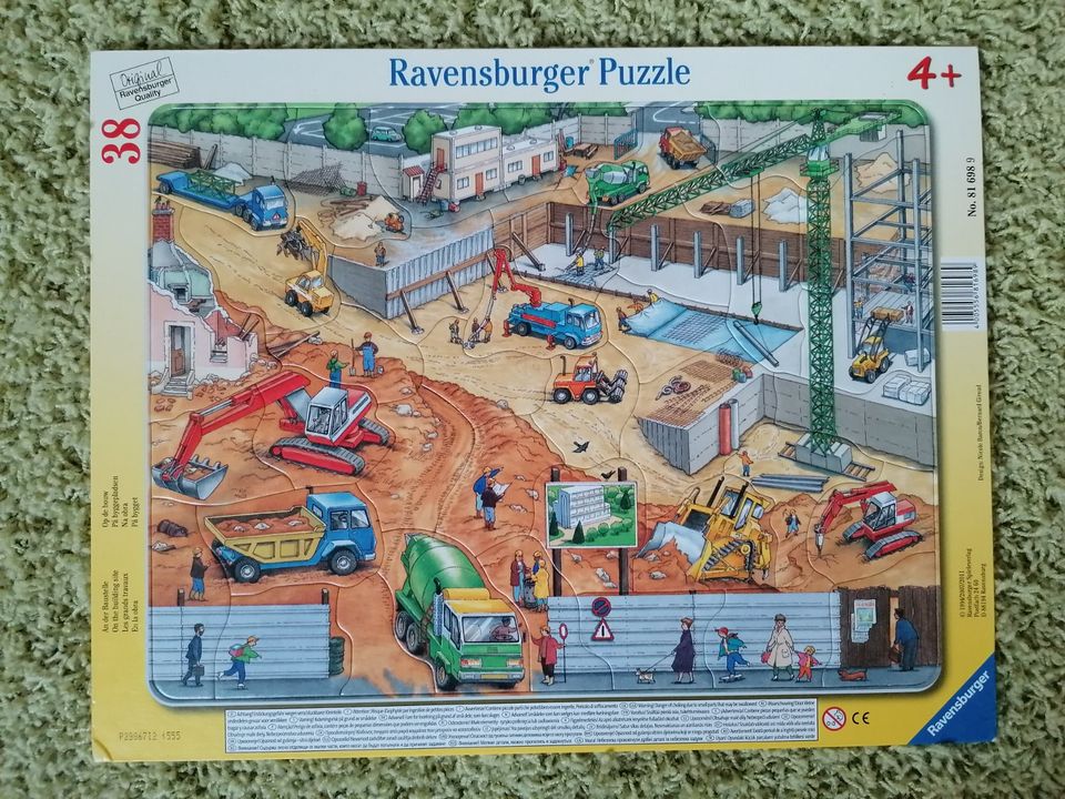 Puzzle Ravensburger "Baustelle" in Pfaffenhofen a.d. Ilm