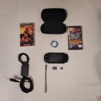 Sony Playstation PSP Schwarz (PSP-1004) - 2 Spielen & 1 Film Hamburg Barmbek - Hamburg Barmbek-Süd  Vorschau