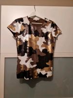 MK Michael Kors Pailetten Shirt T-shirt Gr. S Düsseldorf - Unterbilk Vorschau