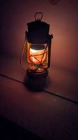 Öllampe Deko mit LED shabby chic Vintage Einzelstück Baden-Württemberg - Dotternhausen Vorschau