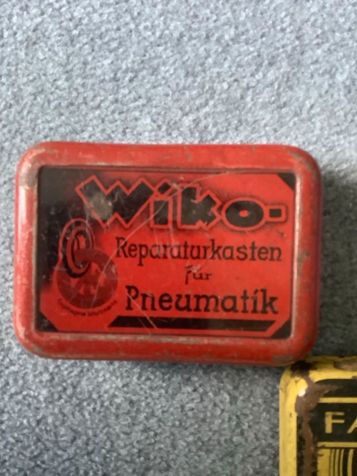 Antike Blechdosen „WIKO“ Reparatur Set ~ 20er Jahre in Hamburg