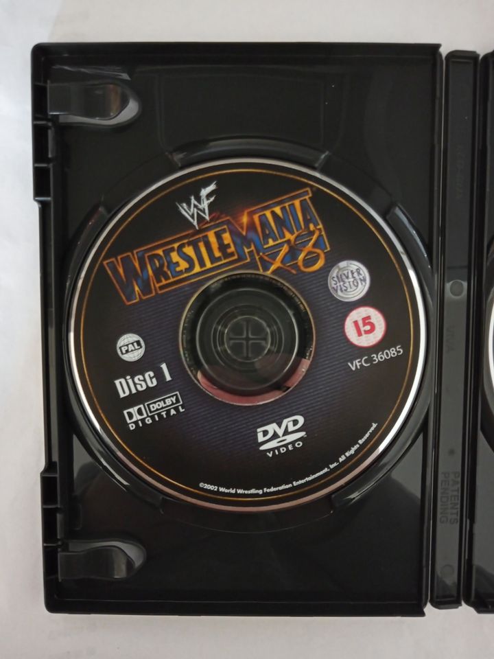 WWE - Wrestlemania 18 (NUR DIE DISCS) auf DVD in Beidenfleth