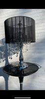 Lampe, Stehlampe edel schwarz mit  Kristallen Nordrhein-Westfalen - Jülich Vorschau